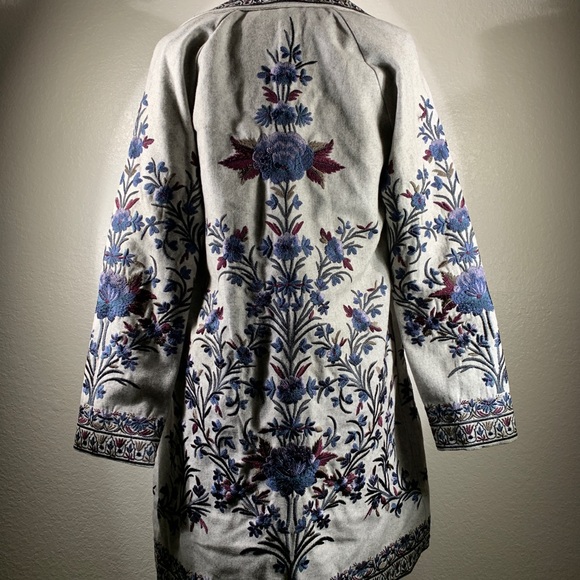 Biya by Johnny Was Estent Dolman Coat in Klo’ M NWT - Picture 2 of 8